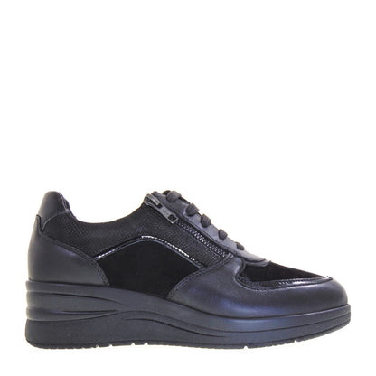 s3_Luxury_Regina502_Sneaker_Casual_Donna_Pelle_Nero