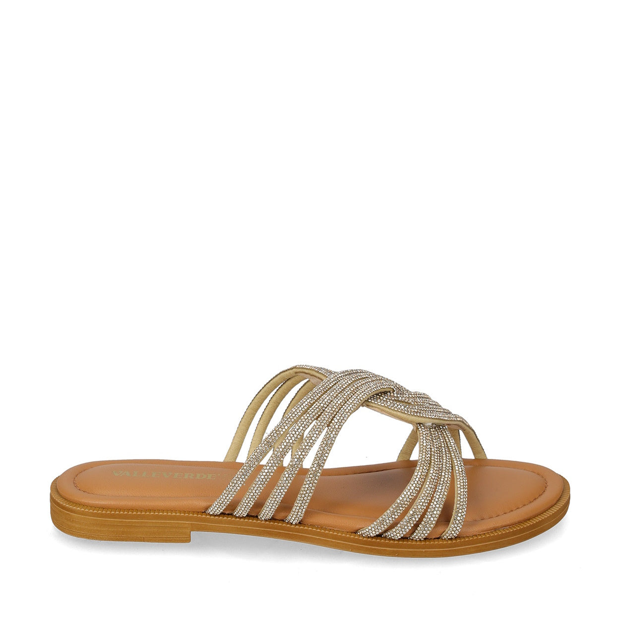 s3_Valleverde_12100_Ciabatte_Sandali_Donna_Strass_Gold