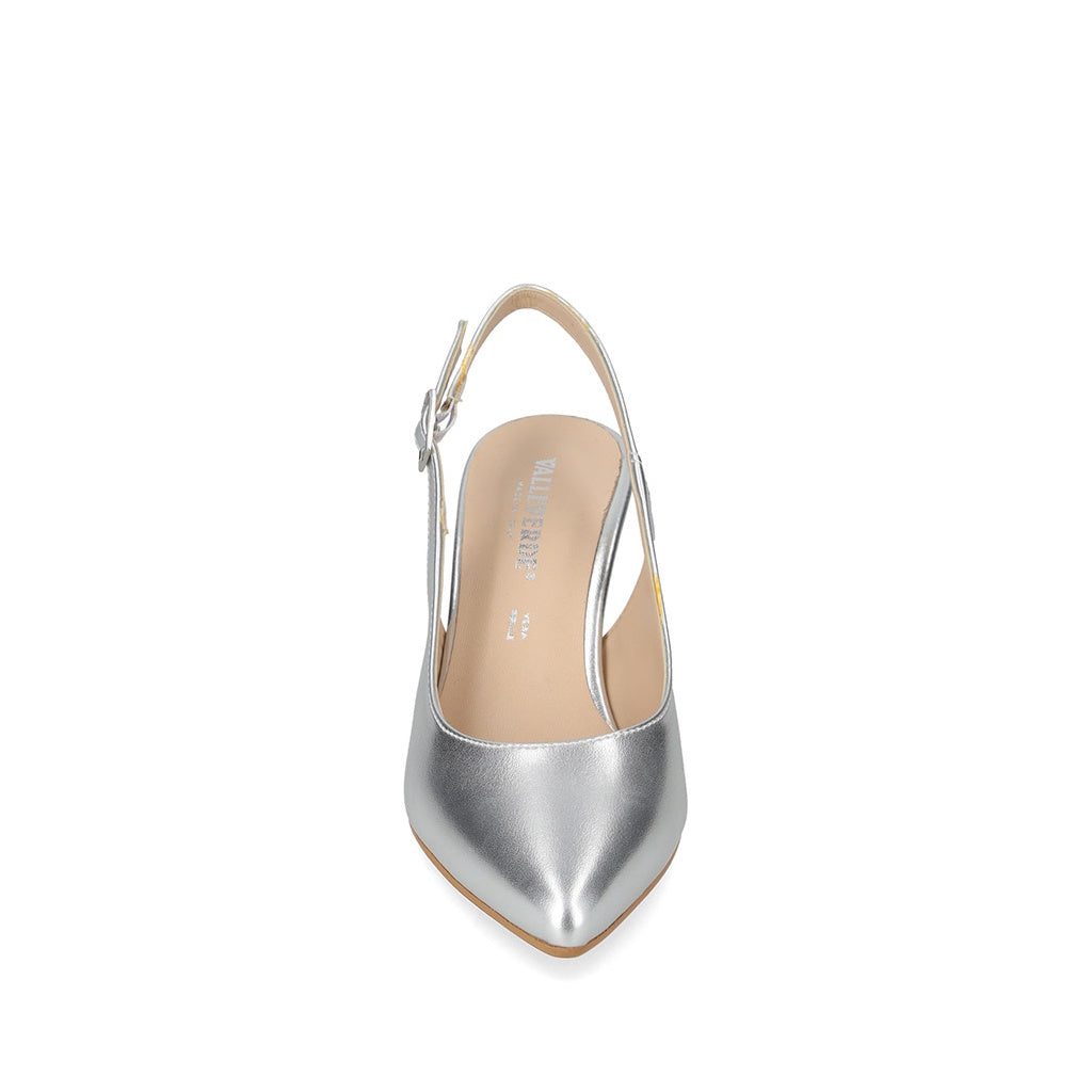 s3_Valleverde_19101B_Slingback_Cerimonia_Donna_Pelle_Laminata_Argento