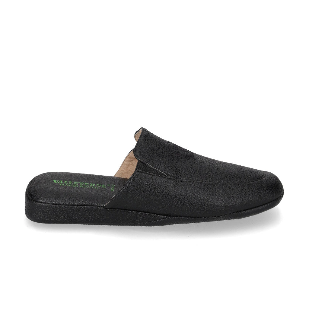 s3_Valleverde_21811_Pantofole_Scendiletto_Uomo_Pelle_Liscia_Nero