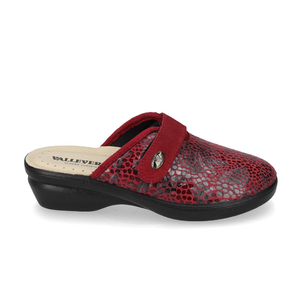 s3_Valleverde_25234_Pantofole_Casa_Camera_Donna_Panno_Bourdeaux
