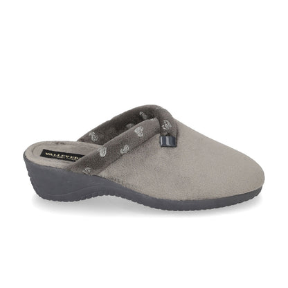 s3_Valleverde_26155_Pantofole_Casa_Camera_Donna_Panno_Grigio