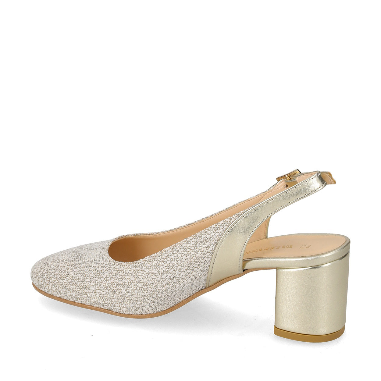 s3_Valleverde_28200_Slingback_Cerimonia_Donna_Tessuto_Oro