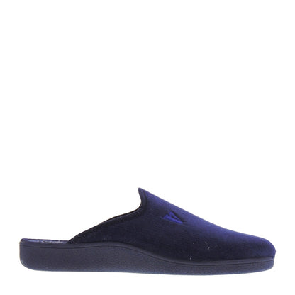 s3_Valleverde_31800_Pantofole_Casa_Camera_Uomo_Panno_Blu