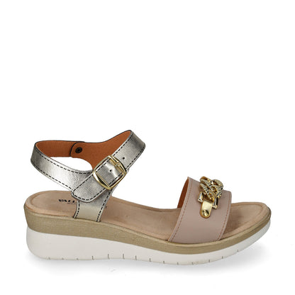 s3_Valleverde_52103_Sandali_Sportivi_Donna_Pelle_Sintetica_Beige