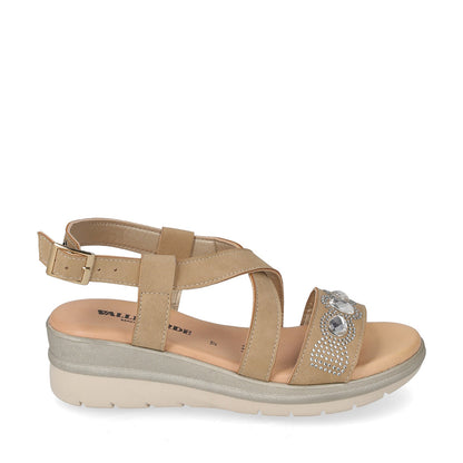 s3_Valleverde_55560_Sandali_Sportivi_Donna_Pelle_Sintetica_Beige