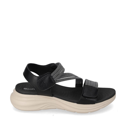 s3_Valleverde_57100_Sandali_Sportivi_Donna_Pelle_Sintetica_Nero