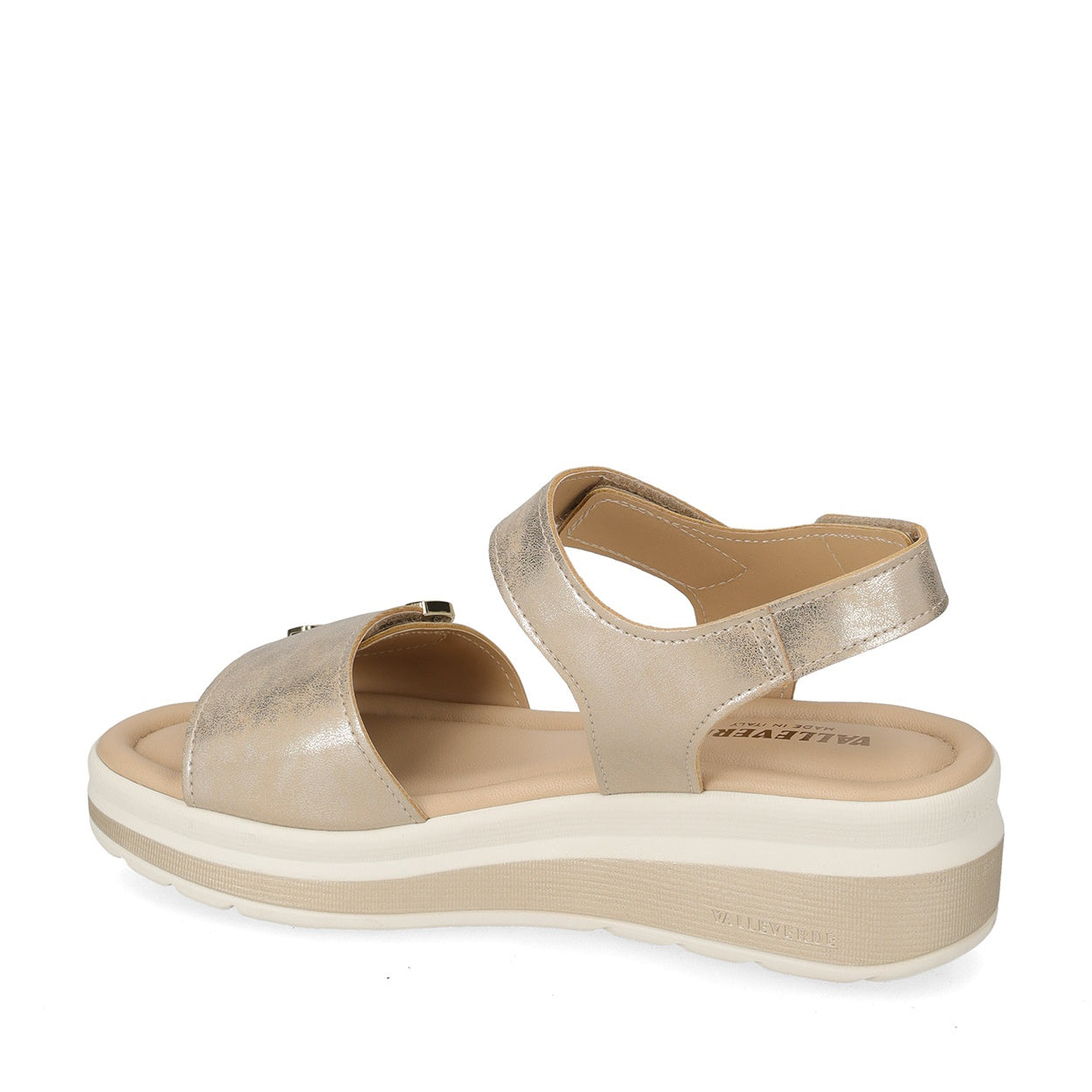s3_Valleverde_Vmi103M_Sandali_Sportivi_Donna_Pelle_Sintetica_Gold
