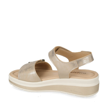 s3_Valleverde_Vmi103M_Sandali_Sportivi_Donna_Pelle_Sintetica_Gold