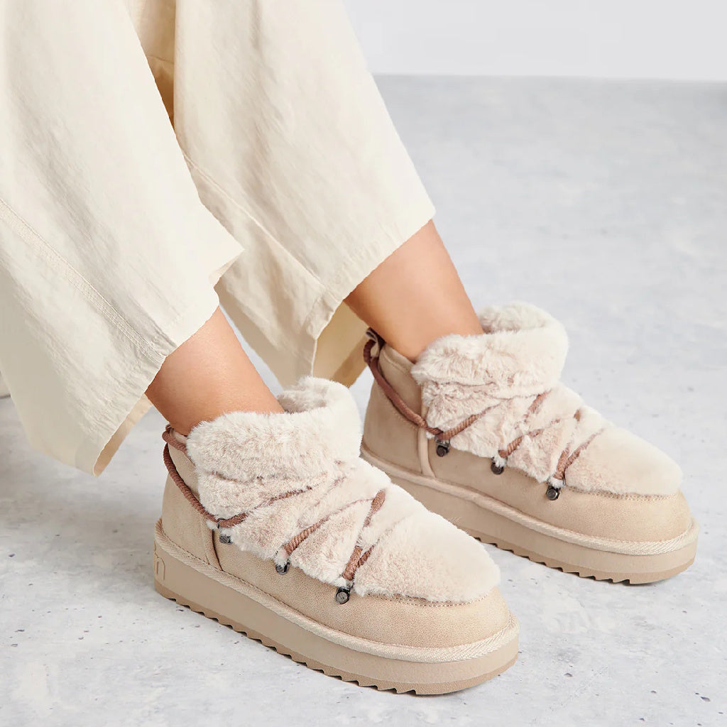 s4_Dfranklin_Sh370011_Scarponcini_Moda_Donna_Nordic_Trk_Fur_Low_Sintetico_Beige