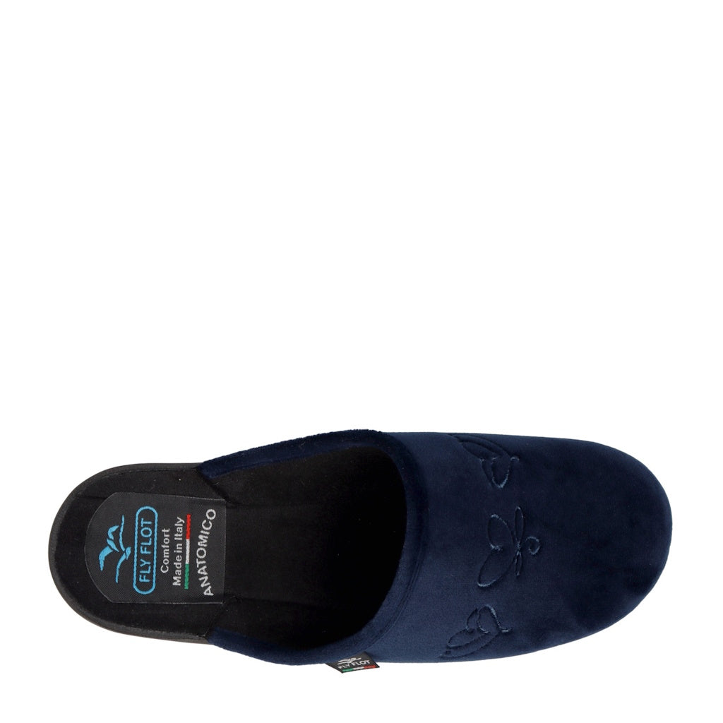 s4_Fly_Flot_L7U71Pd_Pantofole_Casa_Camera_Donna_Panno_Blu