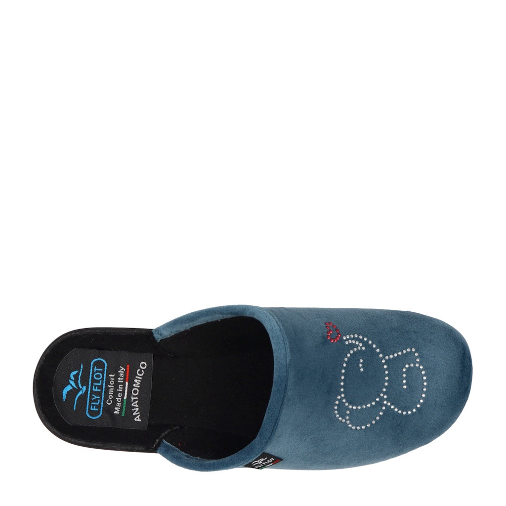 s4_Fly_Flot_P3Y03Pd_Pantofole_Casa_Camera_Donna_Panno_Avio
