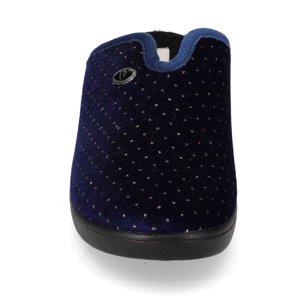 s4_Valleverde_25242_Pantofole_Casa_Camera_Donna_Panno_Blu