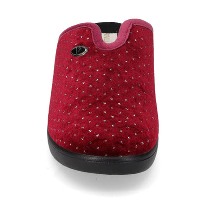 s4_Valleverde_25242_Pantofole_Casa_Camera_Donna_Panno_Bordeaux