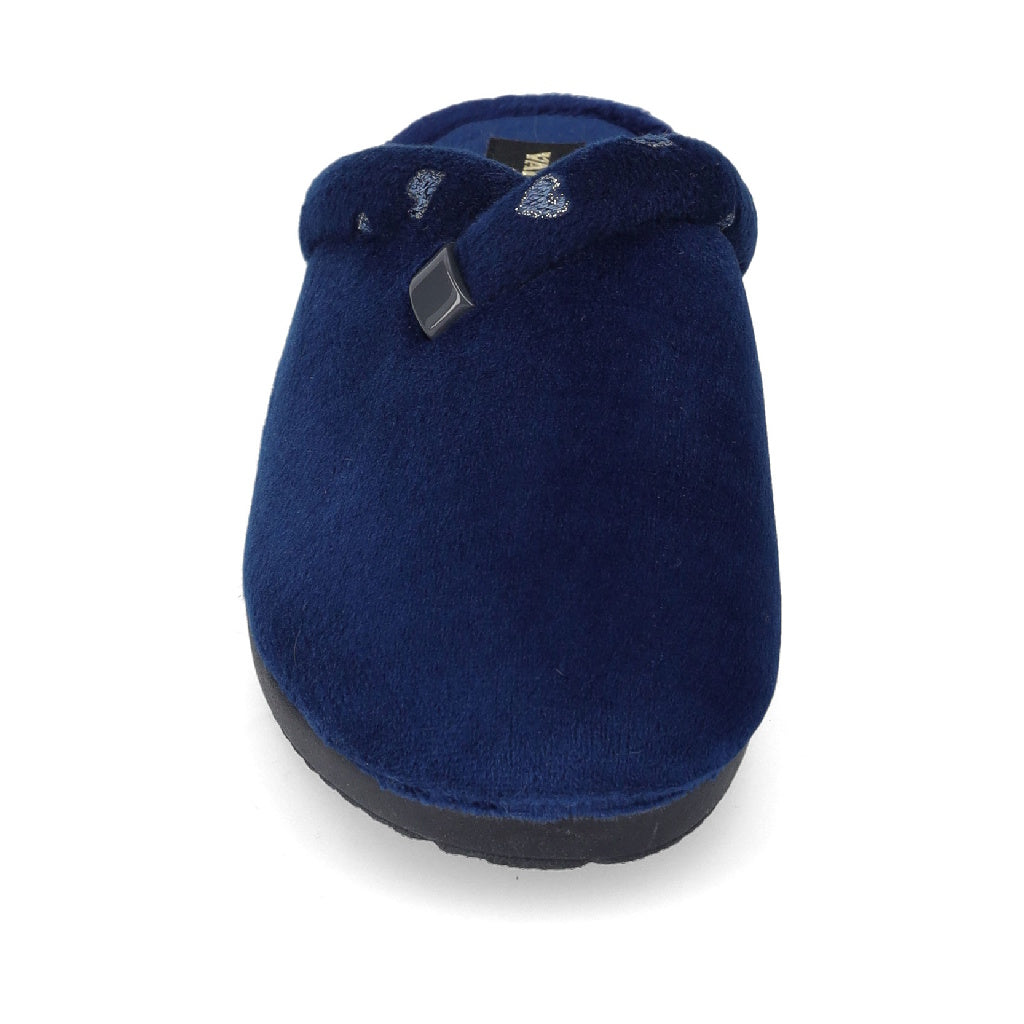 s4_Valleverde_26155_Pantofole_Casa_Camera_Donna_Panno_Blu