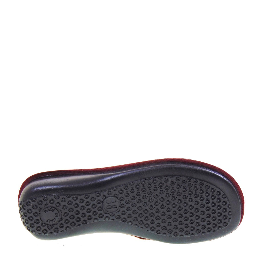 s4_Valleverde_37205_Pantofole_Casa_Camera_Donna_Tessuto_Bourdeaux
