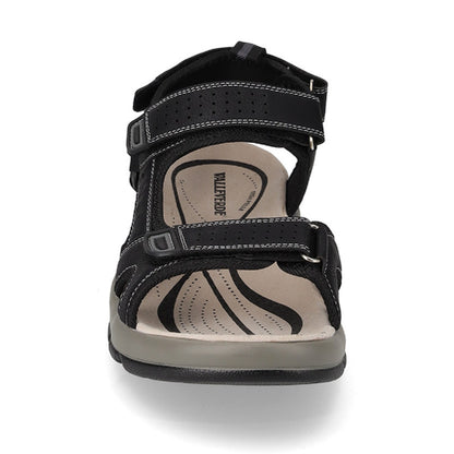 s4_Valleverde_54803_Sandali_Sportivi_Uomo_Pelle_Sintetica_Nero