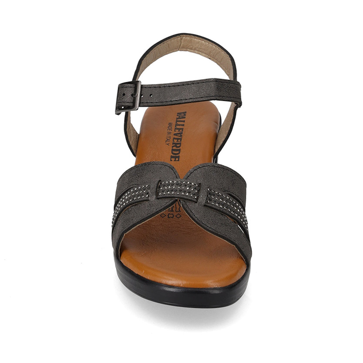 s4_Valleverde_55452_Sandali_Sportivi_Donna_Pelle_Sintetica_Nero