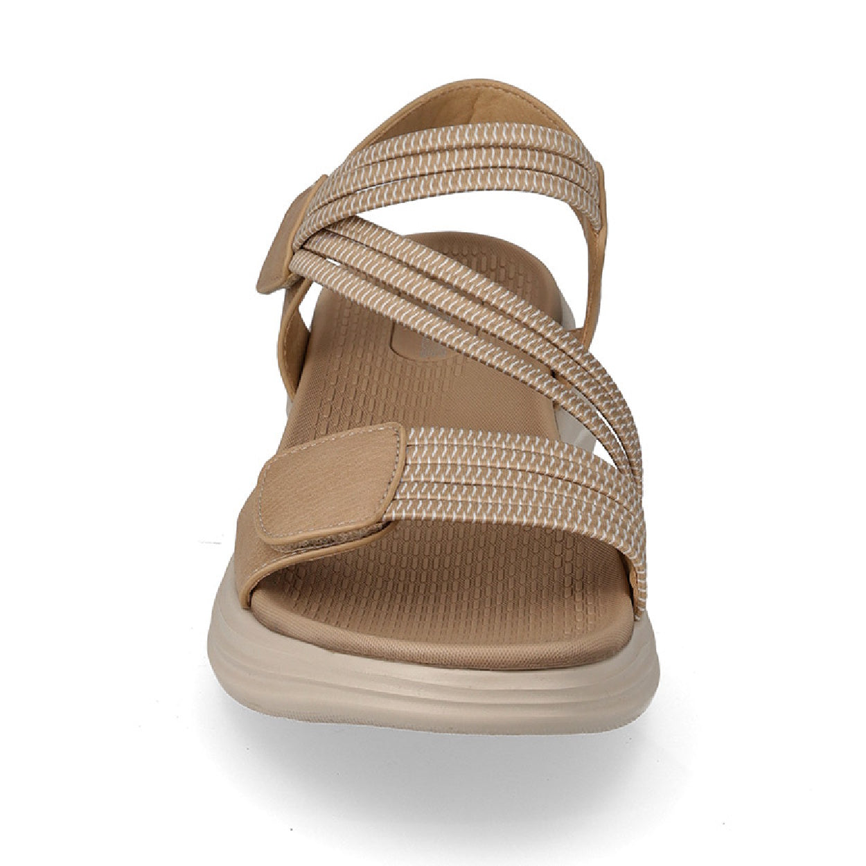 s4_Valleverde_57100_Sandali_Sportivi_Donna_Pelle_Sintetica_Beige