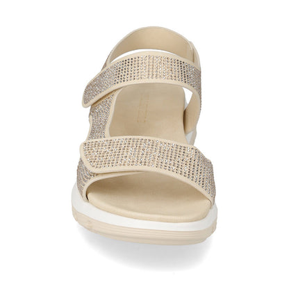 s4_Valleverde_57110_Sandali_Sportivi_Donna_Tela_Gold