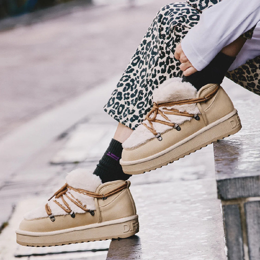 s5_Dfranklin_Sh370011_Scarponcini_Moda_Donna_Nordic_Trk_Fur_Low_Sintetico_Beige