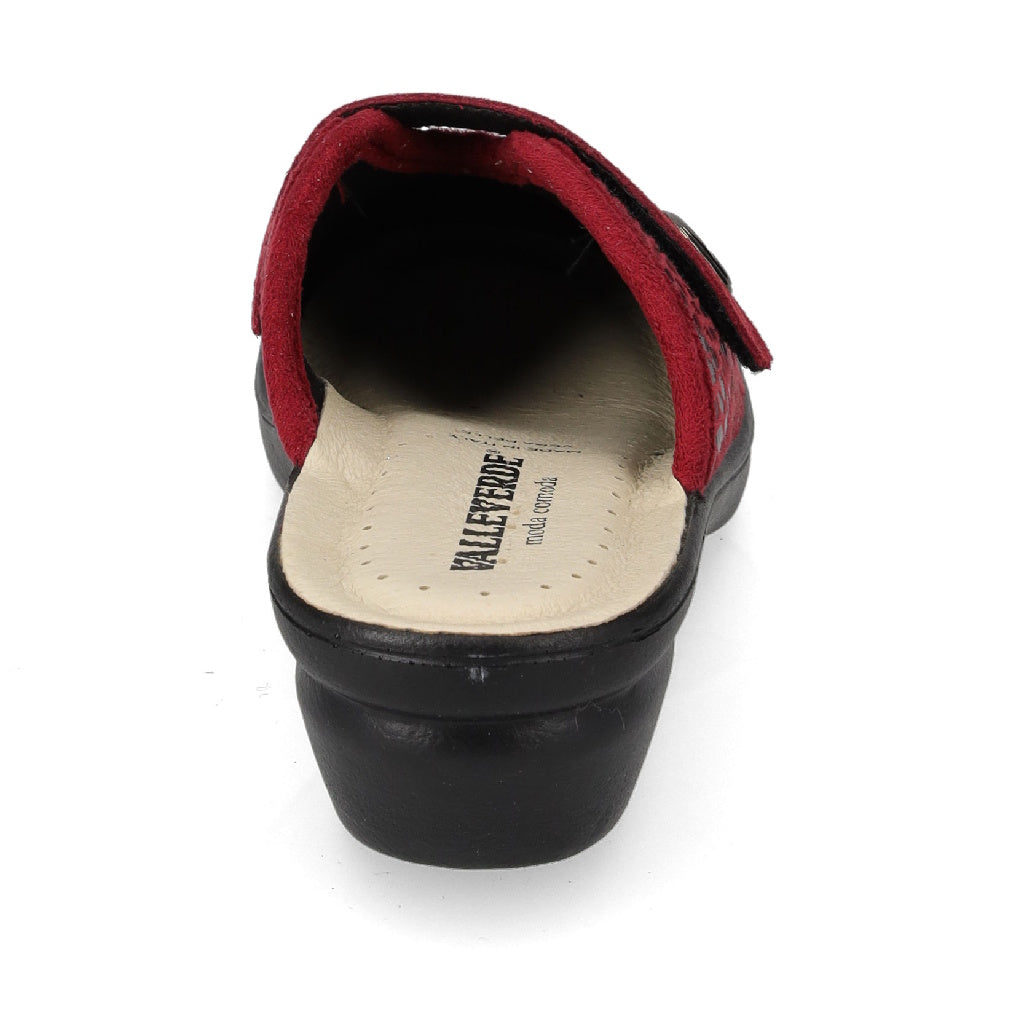 s5_Valleverde_25234_Pantofole_Casa_Camera_Donna_Panno_Bourdeaux