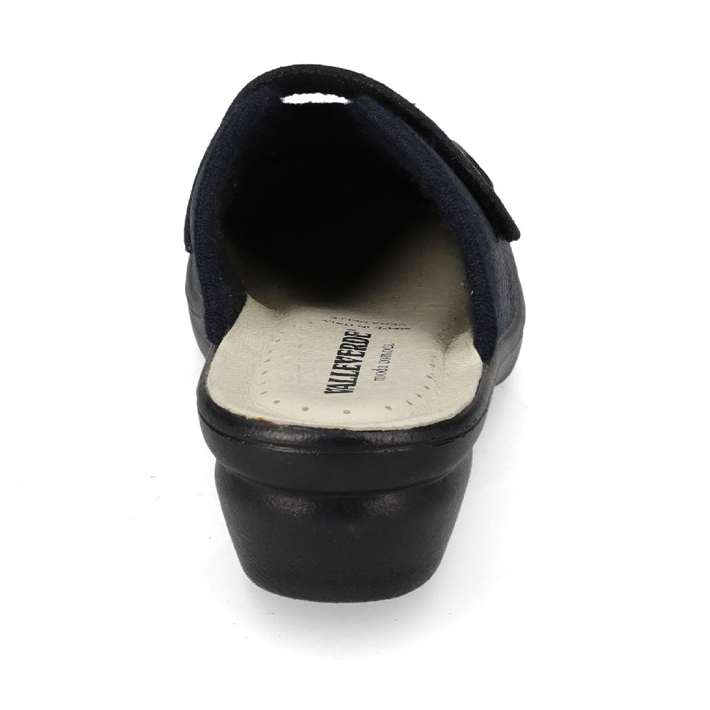 s5_Valleverde_25237_Pantofole_Casa_Camera_Donna_Panno_Blu