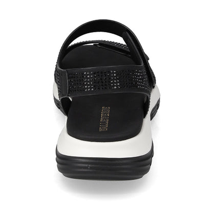 s5_Valleverde_57110_Sandali_Sportivi_Donna_Tela_Nero