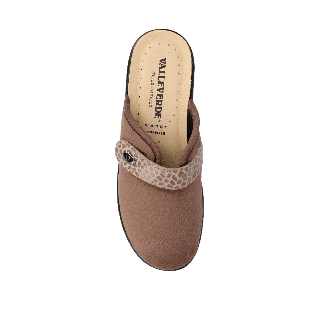 s6_Valleverde_25233_Pantofole_Casa_Camera_Donna_Panno_Tortora