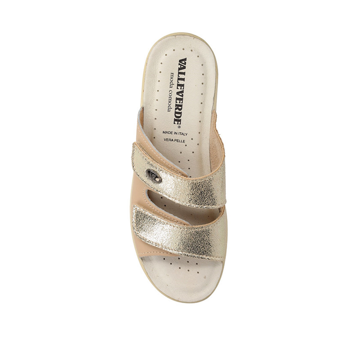 s6_Valleverde_25312_Pantofole_Casa_Camera_Donna_Pelle_Liscia_Beige