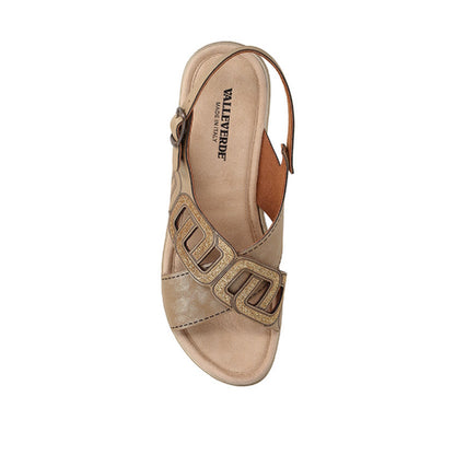 s6_Valleverde_52106_Sandali_Sportivi_Donna_Pelle_Sintetica_Bronzo