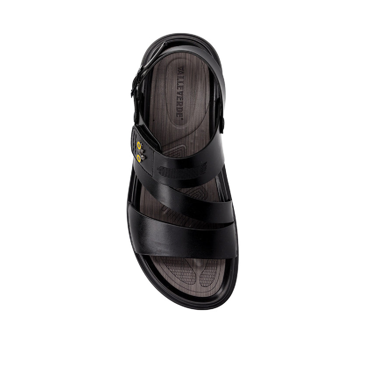 s6_Valleverde_54821_Sandali_Sportivi_Uomo_Pelle_Sintetica_Nero