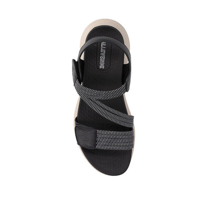 s6_Valleverde_57100_Sandali_Sportivi_Donna_Pelle_Sintetica_Nero