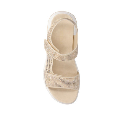 s6_Valleverde_57110_Sandali_Sportivi_Donna_Tela_Gold