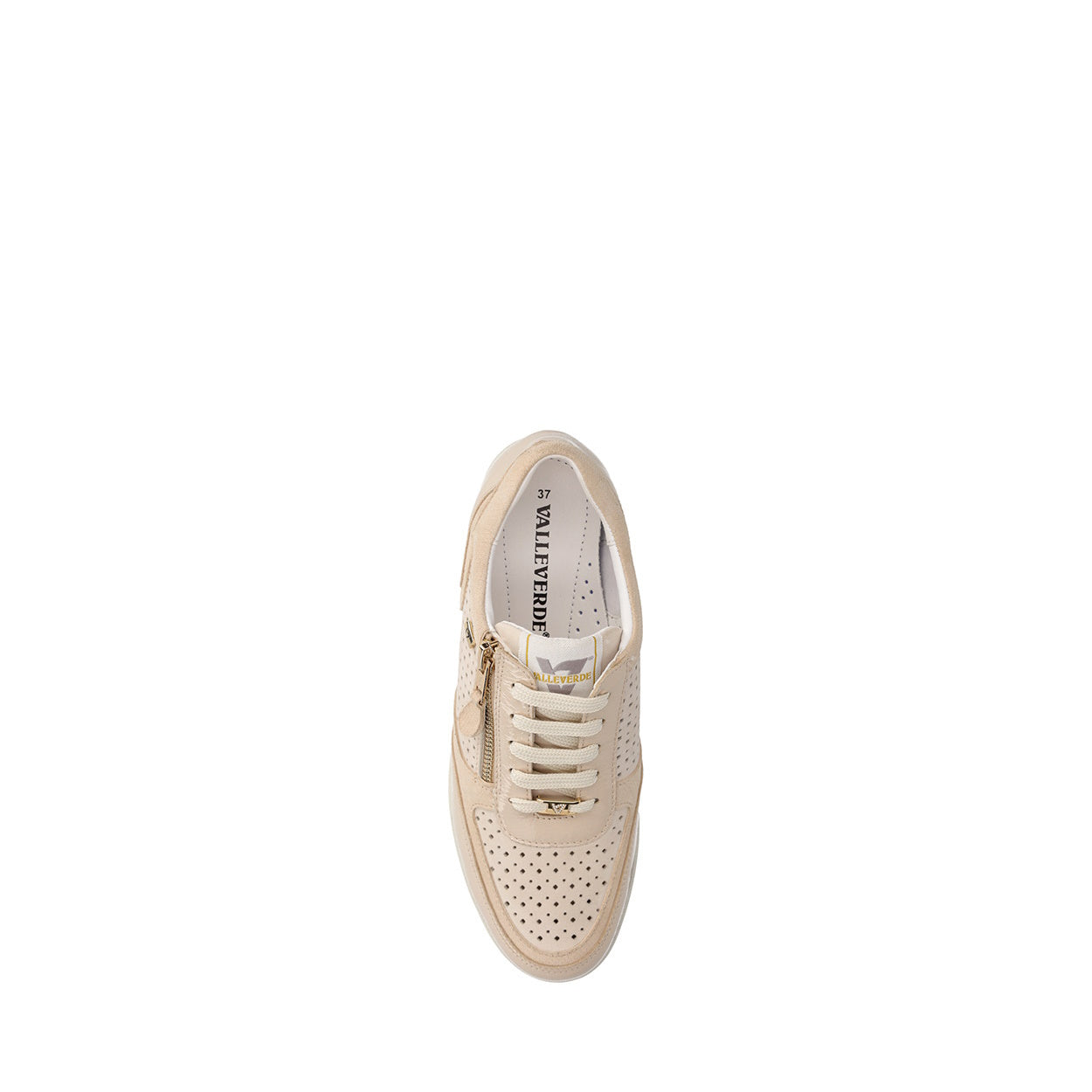 s6_Valleverde_Vd361W_Sneaker_Casual_Donna_Pelle_Beige